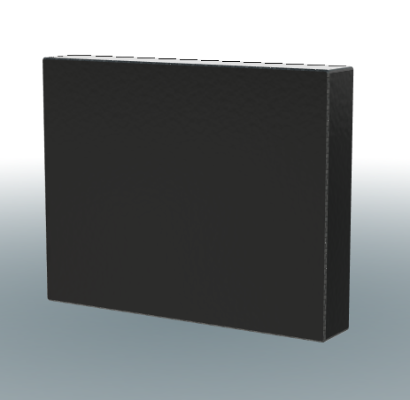 Volvo Penta engine instrument panel sun cover front view